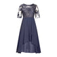 💖NEUHEIT – LIMITIERTES ANGEBOT💖 Elegantes Cocktailkleid mit Stickerei und fließendem Rock