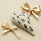 Herzförmiges, handgesticktes Weihnachts-Set