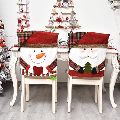 🎄Weihnachtsverkauf 42% Rabatt🎄 Niedliche Weihnachtsstuhlbezüge