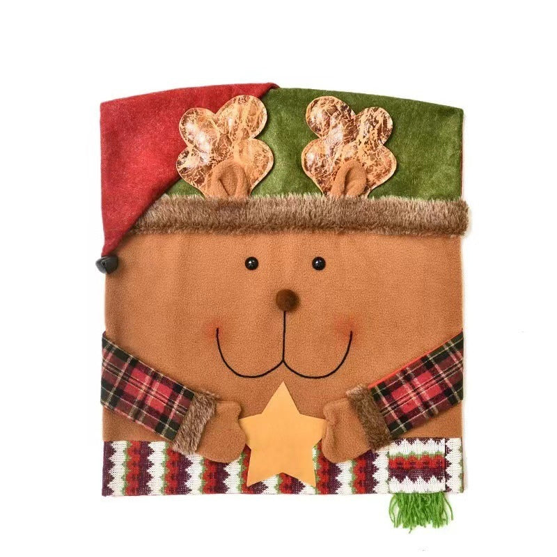 🎄Weihnachtsverkauf 42% Rabatt🎄 Niedliche Weihnachtsstuhlbezüge