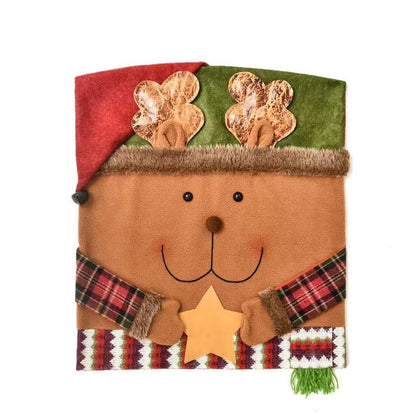 🎄Weihnachtsverkauf 42% Rabatt🎄 Niedliche Weihnachtsstuhlbezüge