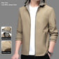 Herren leichte, lässige Jacke mit Reißverschluss