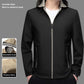 Herren leichte, lässige Jacke mit Reißverschluss