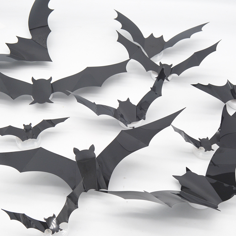 🦇Halloween-Dekoration: 3D-LED-Wandleuchte in Fledermausform