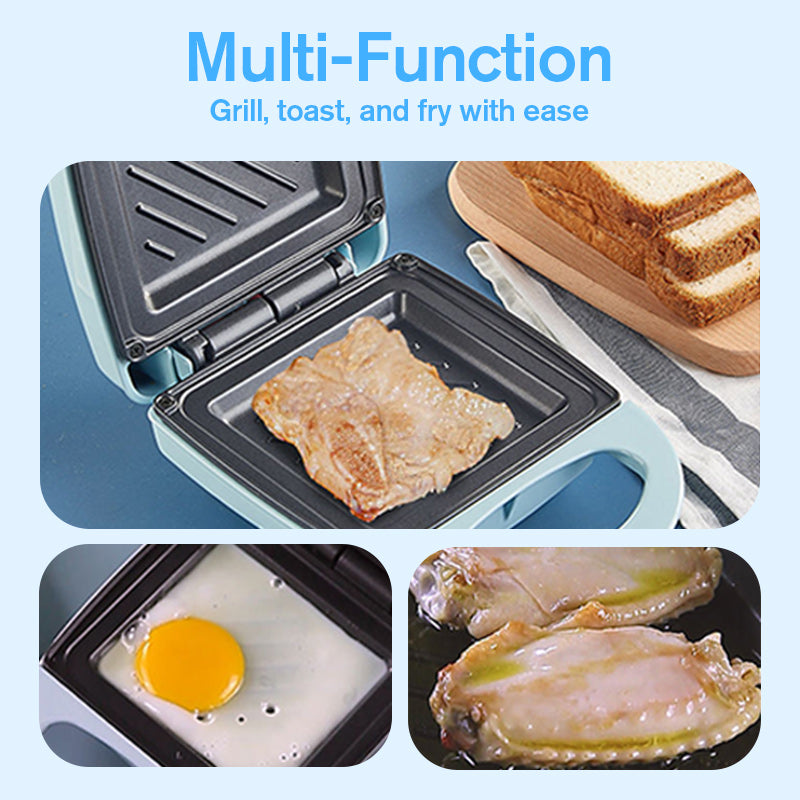 🔥Solange der Vorrat reicht 40 % Rabatt!🎉Kompakter Multifunktions-Sandwichmaker mit Schnellaufheizfunktion