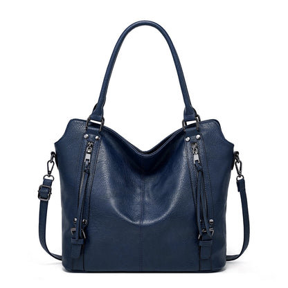 👜 LIMITIERTES ANGEBOT 50% RABATT! ✨ Kunstleder-Shopper Damen – Vielseitig, Praktische Fächer, Set mit Beutel 💼