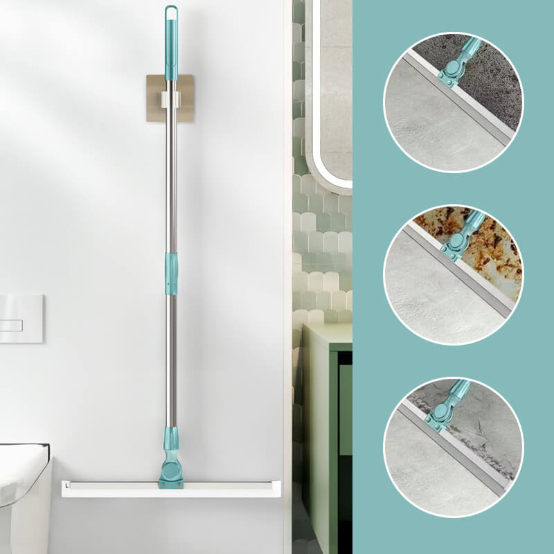 💧 60 % RABATT! ✨ Multifunktionaler Silikonbesen – Trocken-/Nassreinigung, entfernt Flusen und Haare auf allen Arten von Böden 🏠🧹