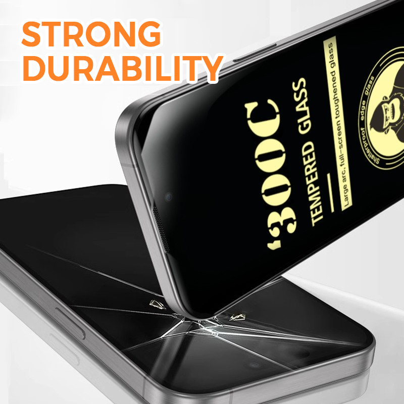 HD-Anti-Spy Displayschutz aus gehärtetem Glas für iPhone