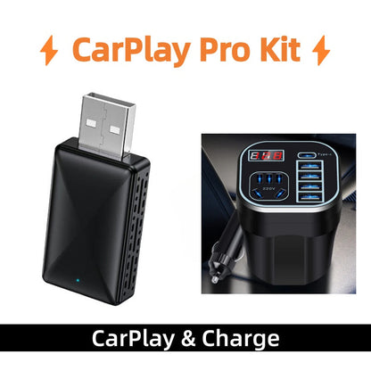 Drahtlose CarPlay-Box mit USB-Anschluss