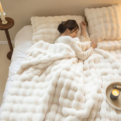 🎄🎅 Weihnachtliche Wärme ist unverzichtbar🎁 Kuschelweiche Decke