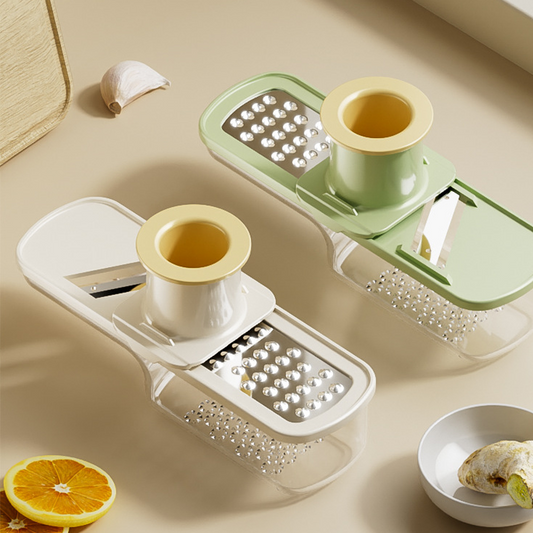 🔥Solange der Vorrat reicht 40 % Rabatt!🎉3-in-1-Mandoline-Hobel mit Behälter
