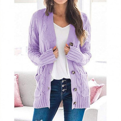 Damen-Strickpullover in Midi-Länge für den Herbst