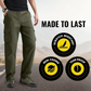 👖 JETZT 50 % RABATT! 🏃 Herren-Cargohose mit mehreren Taschen – atmungsaktives Material und moderner Schnitt für Outdoor- oder Stadtaktivitäten 🏙️📦