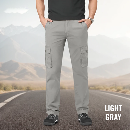 👖 JETZT 50 % RABATT! 🏃 Herren-Cargohose mit mehreren Taschen – atmungsaktives Material und moderner Schnitt für Outdoor- oder Stadtaktivitäten 🏙️📦
