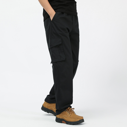 👖 JETZT 50 % RABATT! 🏃 Herren-Cargohose mit mehreren Taschen – atmungsaktives Material und moderner Schnitt für Outdoor- oder Stadtaktivitäten 🏙️📦