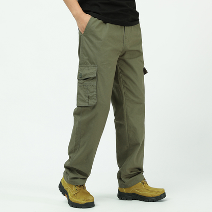 👖 JETZT 50 % RABATT! 🏃 Herren-Cargohose mit mehreren Taschen – atmungsaktives Material und moderner Schnitt für Outdoor- oder Stadtaktivitäten 🏙️📦