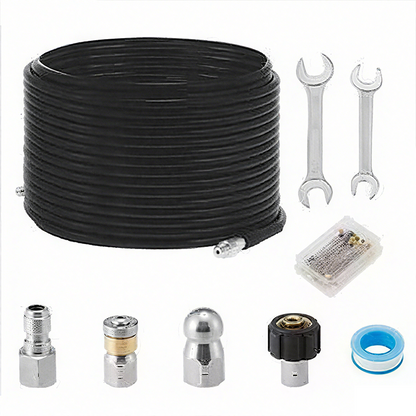🔥Solange der Vorrat reicht 40 % Rabatt!🎉5800PSI Abwasserspüler-Kit für Hochdruckreiniger