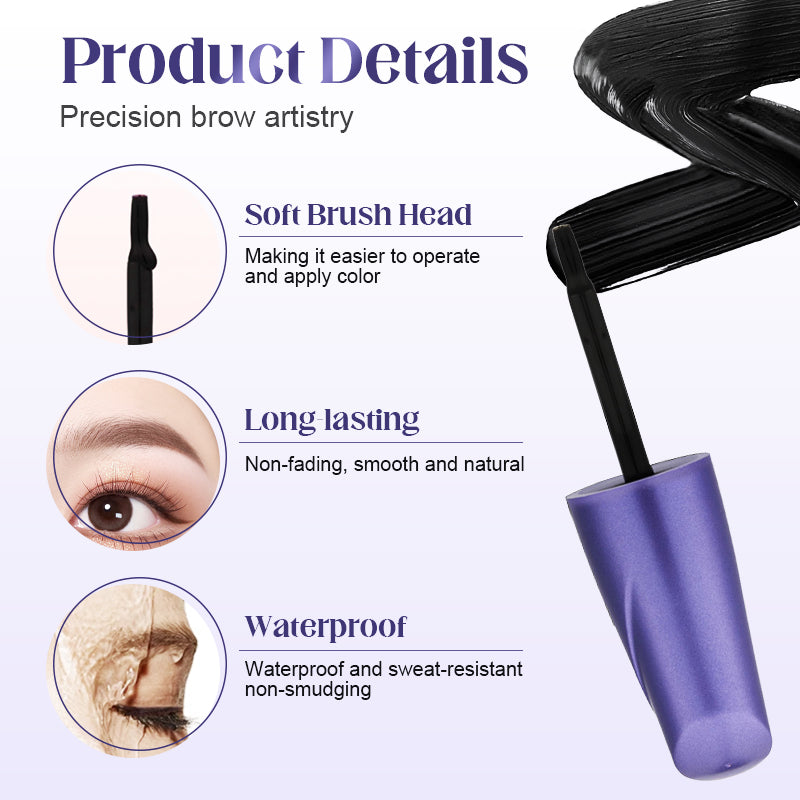 💜LETZTER TAG – KAUF 2, ERHALTE 1 GRATIS💜#fyp Wasserfestes, langanhaltendes Peel-Off-Gel für Augenbrauen