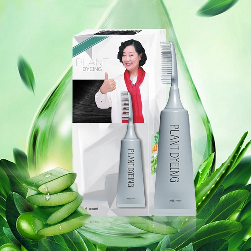 💇‍♀️ KAUFE 2, ERHALTE 1 GRATIS! ✨ Deutsche Pflanzenhaarfarbe für Salon-Perfekte Wurzeln – 100% Pflanzenkraft, Einfache Anwendung & Deckt Graues Haar In 5 Minuten 🌿