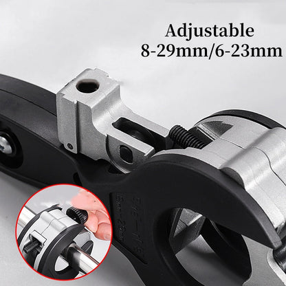 ✨ Einhand-Ratschenschneider – ergonomisches Design für präzise Schnitte in Kupfer/Kunststoff/Aluminium 🛠️📏