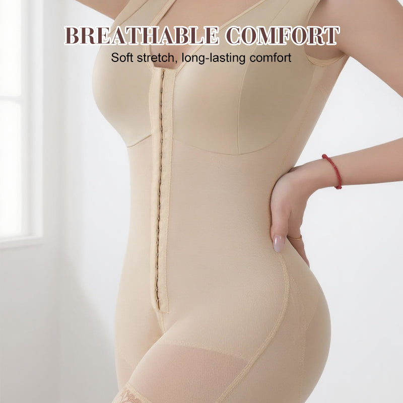 🔥Solange der Vorrat reicht 40 % Rabatt!🎉Bodysuit für Damen mit Frontverschluss und formender Passform