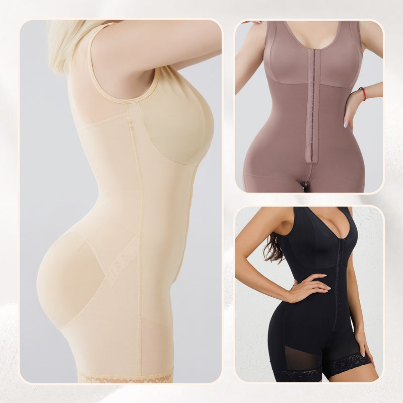 🔥Solange der Vorrat reicht 40 % Rabatt!🎉Bodysuit für Damen mit Frontverschluss und formender Passform