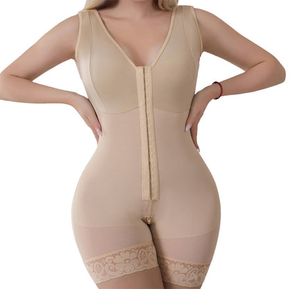 🔥Solange der Vorrat reicht 40 % Rabatt!🎉Bodysuit für Damen mit Frontverschluss und formender Passform