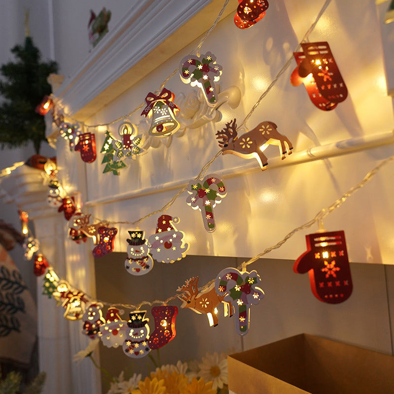 🎅 Mach dich bereit für Weihnachten: 50% Rabatt – LED-Lichterkette mit Weihnachtsmann