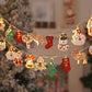 🎅 Mach dich bereit für Weihnachten: 50% Rabatt – LED-Lichterkette mit Weihnachtsmann