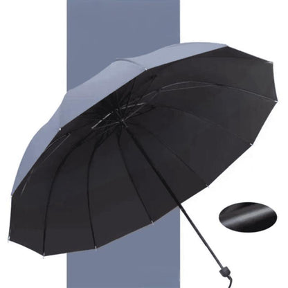 🔥Solange der Vorrat reicht 40 % Rabatt!🎉Großer faltbarer Regenschirm mit 12 windfesten Speiche