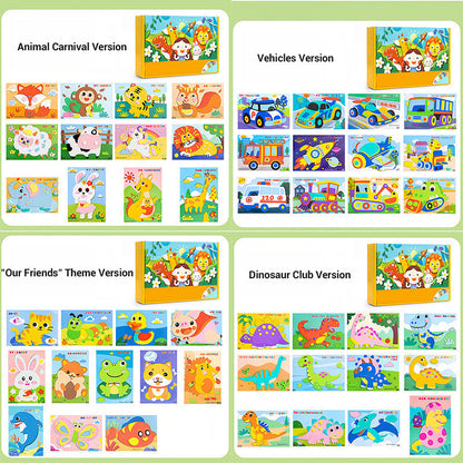 ⏳Begrenzte Zeit 50% Rabatt💥Kinder DIY 3D EVA Sticker Bastelset