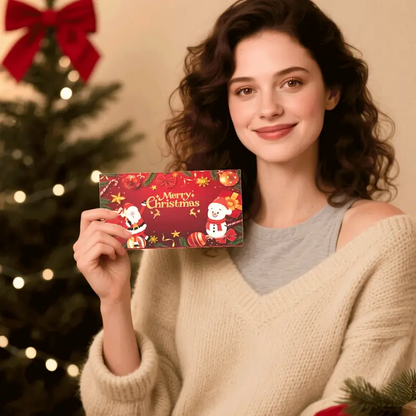 🔥Solange der Vorrat reicht 40 % Rabatt!🎉Weihnachtsgeld-Geschenkumschlag