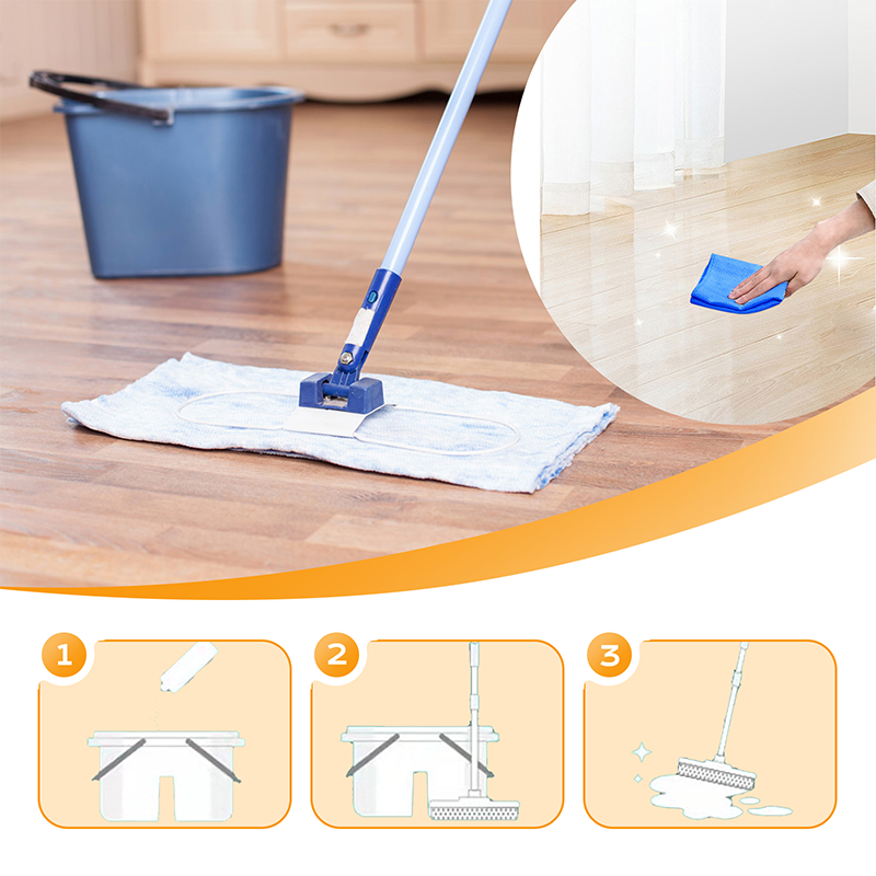 🧹 KAUFEN 2 ERHALTEN 3! ✨ Schnelltrocknender Bodenreiniger - Entfernt Flecken mit Lang anhaltendem Duft und Bakterienschutz 🌟🚿