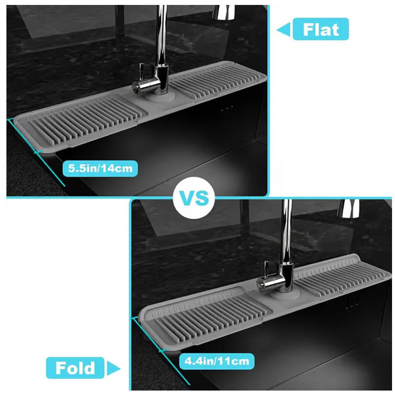 Schnelltrocknende Wasserhahn-Matte für die Küchenspüle