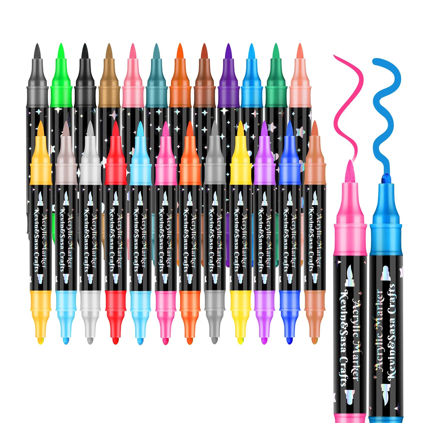 🔥Weihnachtsangebot  50% RABATT🎨✨Zweiseitiger Glitzer-Marker✨