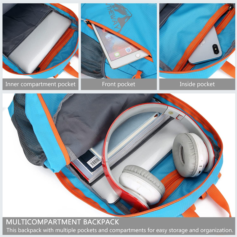 🔥🎁 2+1 GRATIS!!🥳 💞 50K+ VERKAUFT! ⚡🎒 Faltbarer wasserdichter Campingrucksack