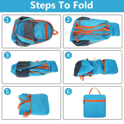 🔥🎁 2+1 GRATIS!!🥳 💞 50K+ VERKAUFT! ⚡🎒 Faltbarer wasserdichter Campingrucksack