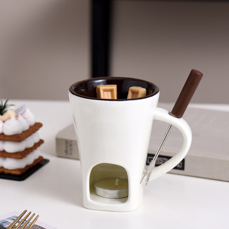 🔥Solange der Vorrat reicht 40 % Rabatt!🎉Keramik-Schokoladenfondue-Becher