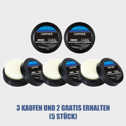 🧼 KAUFEN 2 ERHALTEN 1! ✨ Reinigungs- & Pflegecreme für Leder - Tiefenreinigung mit Natürlichen Ölen für Möbel, Autositze & Accessoires 🛋️🌟