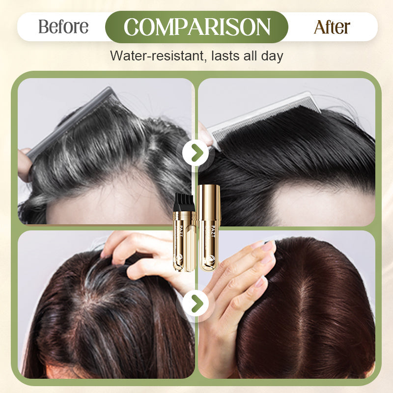 🔥Solange der Vorrat reicht 40 % Rabatt!🎉2-in-1 praktischer Haarfärbekamm für graues Haar