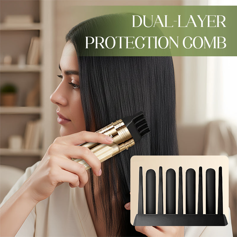 💇‍♀️ KAUFE 2, ERHALTE 1 GRATIS! ✨ 2-in-1 Haarfärbekamm – Sofortige Grauabdeckung, Sanfte Formel & Wasserdicht 🎨📦