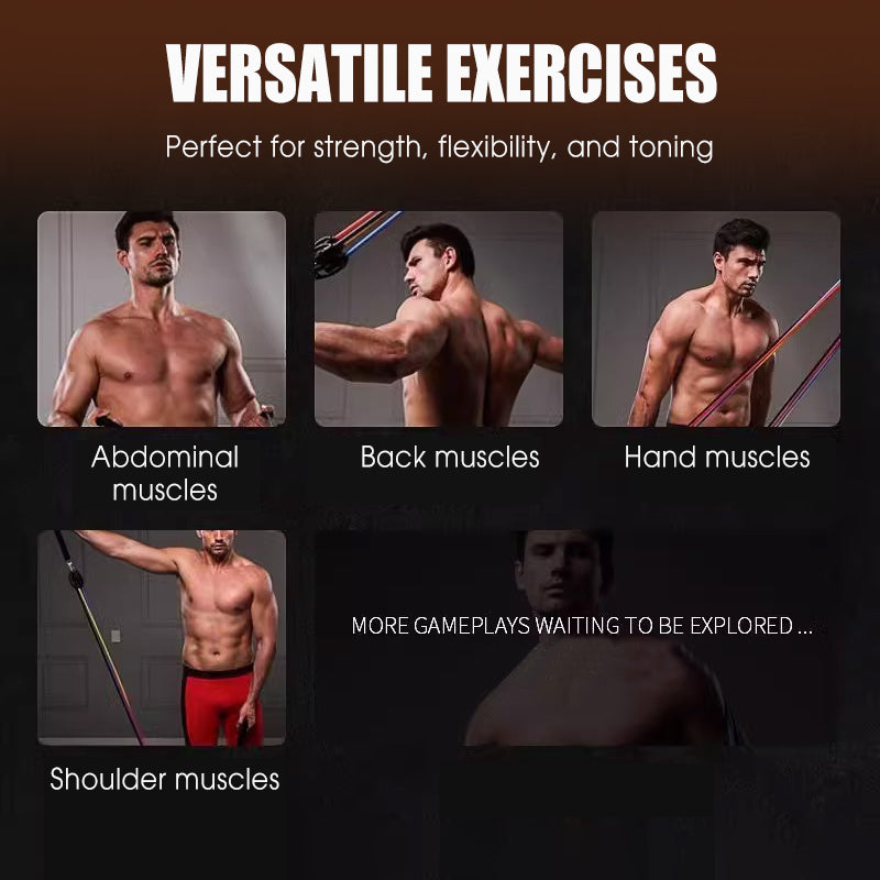 🔥Solange der Vorrat reicht 40 % Rabatt!🎉13-teiliges Widerstandsbandset mit Griff für das Heimfitnessstudio