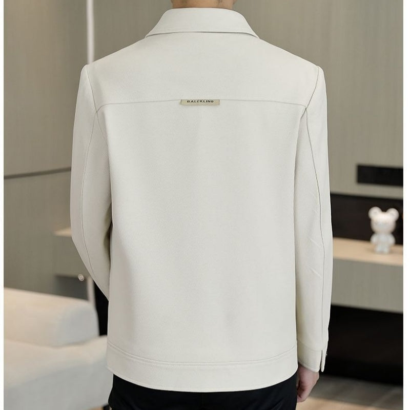 🔥Solange der Vorrat reicht 40 % Rabatt!🎉Lässige Herrenjacke mit Knopfleiste