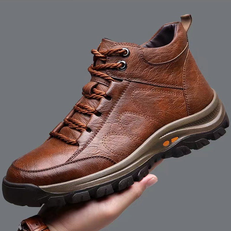 🔥Solange der Vorrat reicht 40 % Rabatt!🎉Allwetter-Wanderstiefel für Herren in mittlerer Höhe