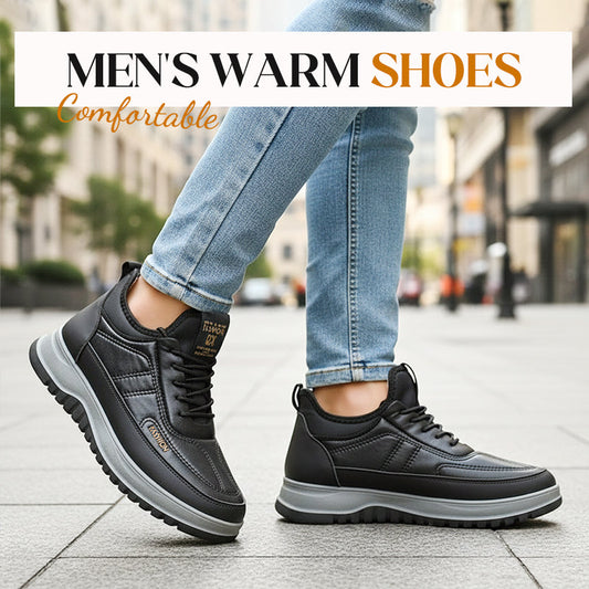 🔥Solange der Vorrat reicht 40 % Rabatt!🎉Bequeme warme Herrenschuhe: wasserdicht und rutschfest