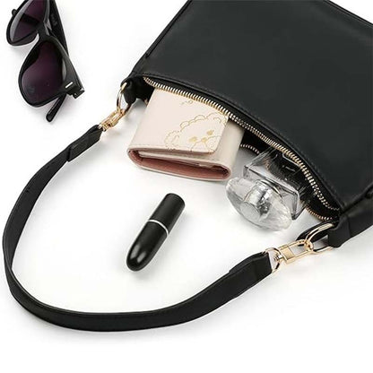 Unterarm-Clutch-Taschen mit 2 abnehmbaren Trägern für Damen