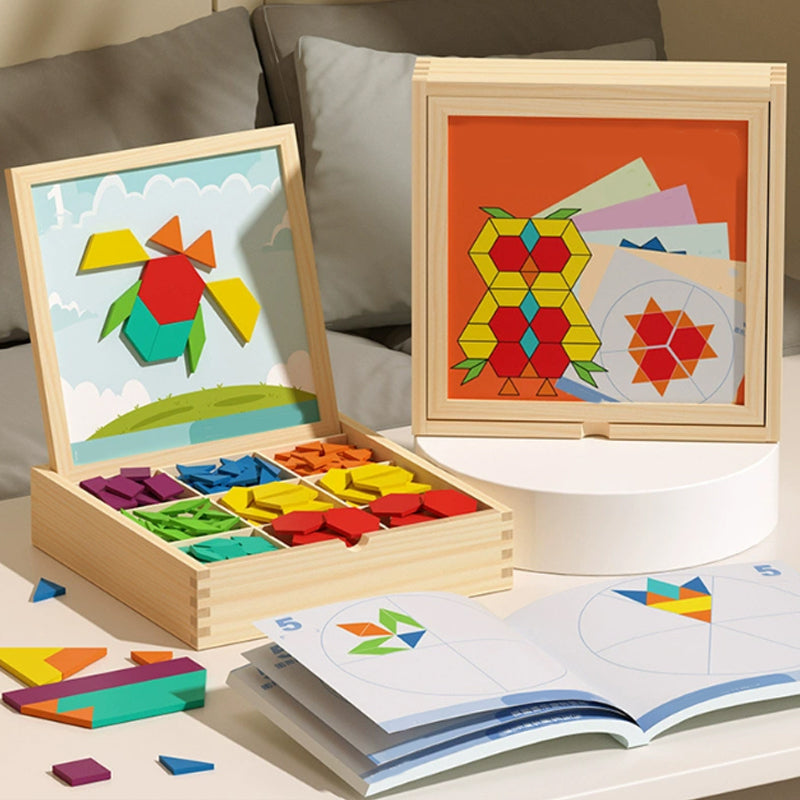 🧩 50% RABATT! 🎄 Magnetisches Holz-Puzzle – Spielerisch & lehrreich – Perfektes Weihnachtsgeschenk ✨