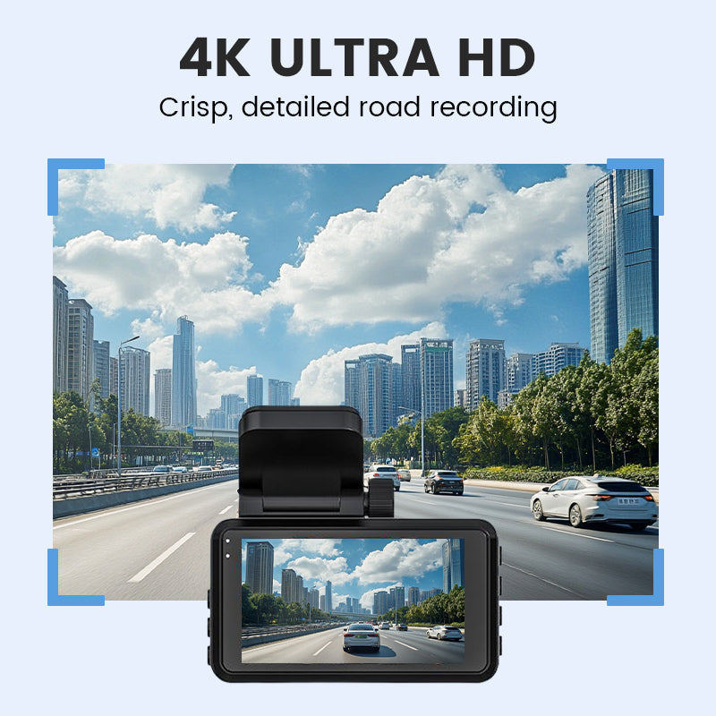 📢📢 60 % Rabatt!!! ✨ 4K Ultra HD Dashcam mit Nachtsicht – WLAN und Loop-Aufnahme für kontinuierliche Überwachung 🚗🌙