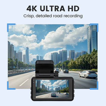📢📢 60 % Rabatt!!! ✨ 4K Ultra HD Dashcam mit Nachtsicht – WLAN und Loop-Aufnahme für kontinuierliche Überwachung 🚗🌙