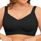 Nahtloser, voll bedeckender BH ohne Bügel für Damen